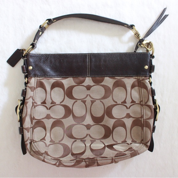 Coach Signature Zoe Hobo Bag Bundle - Picture 3 of 16